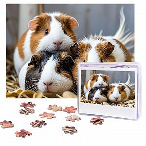 Пазл Guinea Pig 500 элементов 52 x 38 см с сумкой для хранения - Фото 1