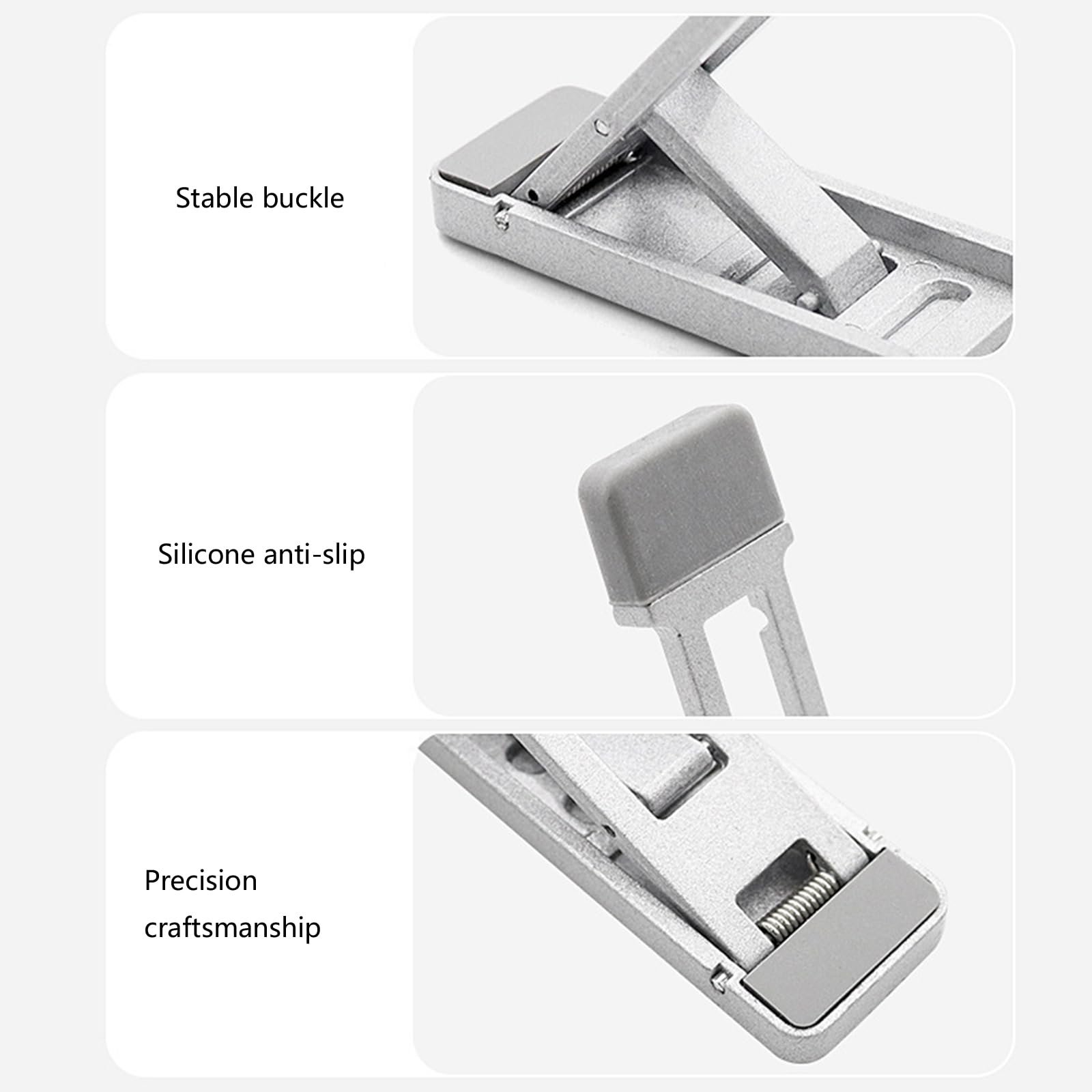 Подставка для ноутбука портативная складная 2 шт Регулируемая металлическая подставка для ноутбуков и планшетов Эргономичная, фото №3