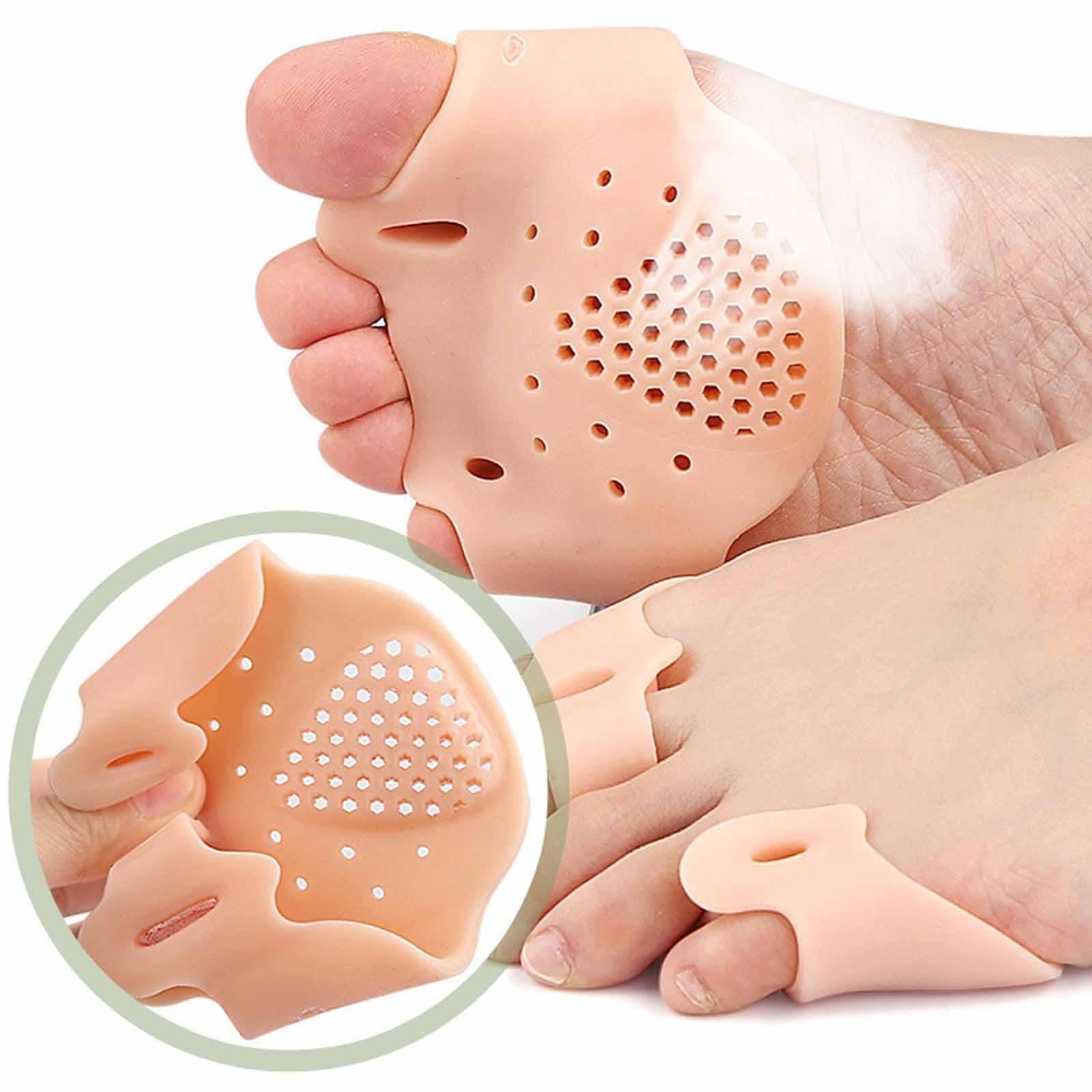 Подушечки для підтримки пальців ніг Harilla, 2 шт., регульовані м'які коректори для стопи, фото №7