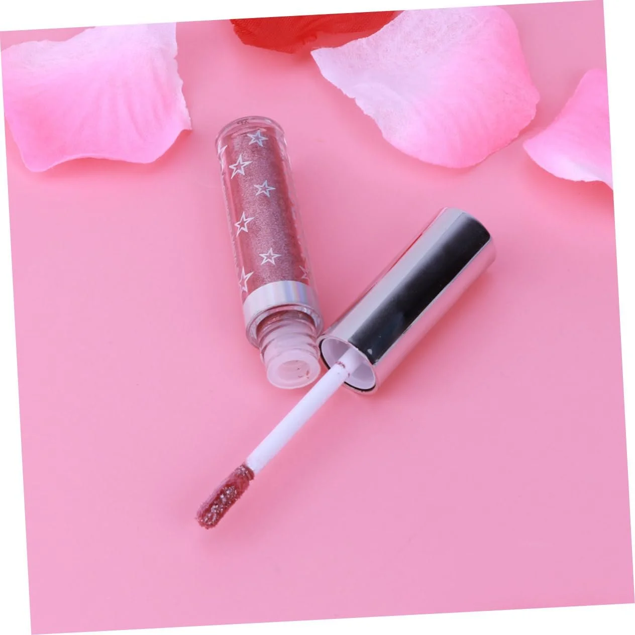 Жидкая Подводка для глаз minkissy с блестками, фото №4