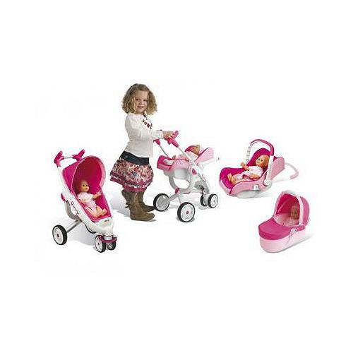 Коляска для кукол Smoby Maxi-Cosi 4в1 трехколесная 550389, фото №1