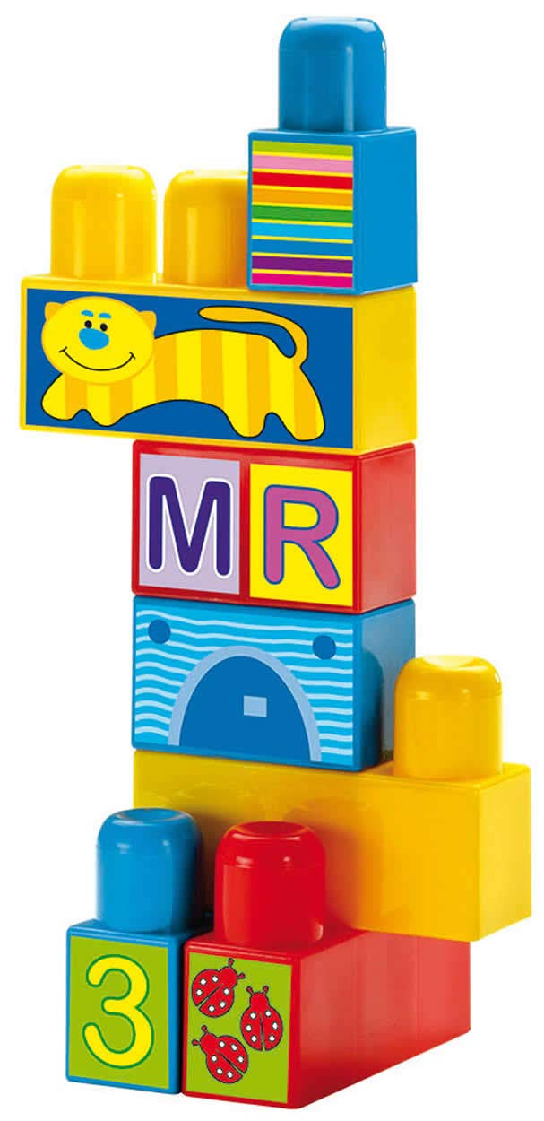 Набор блоков Dohany Maxi Bloxx ABC Numbers 64 шт. 18M+, фото №3 Набор блоков Dohany Maxi Bloxx ABC Numbers 64 шт. 18M+, фото №3