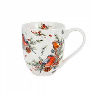 Кружка Jumbo Duo Christmas Birds 1 - 1.0 л synthetic.ua - Фото 1