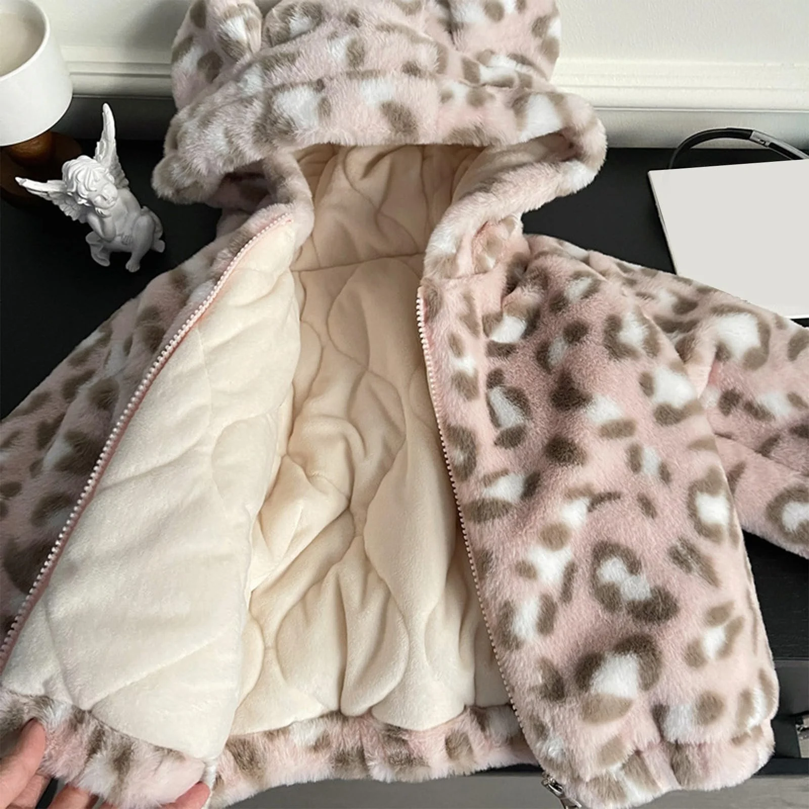 Зимняя куртка Пуховик для девочки Теплое детское пальто на молнии Теплая стеганая куртка с капюшоном Жилет Зимнее пальто Легкий стеганый детский пуховик, фото №2 Зимняя куртка Пуховик для девочки Теплое детское пальто на молнии Теплая стеганая куртка с капюшоном Жилет Зимнее пальто Легкий стеганый детский пуховик, фото №2