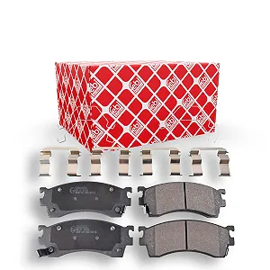 Комплект гальмівних колодок, дискове гальмо FEBI BILSTEIN 16198 для FORD MAZDA передня вісь - Фото 1