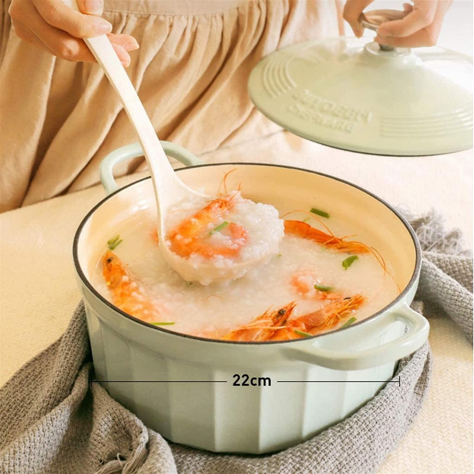 Кастрюля XXXXW Emazelled чугунная 22 см, фото №4