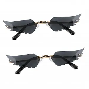 Солнцезащитные очки PACKOVE Ретро Стильные Мужские - Фото 1