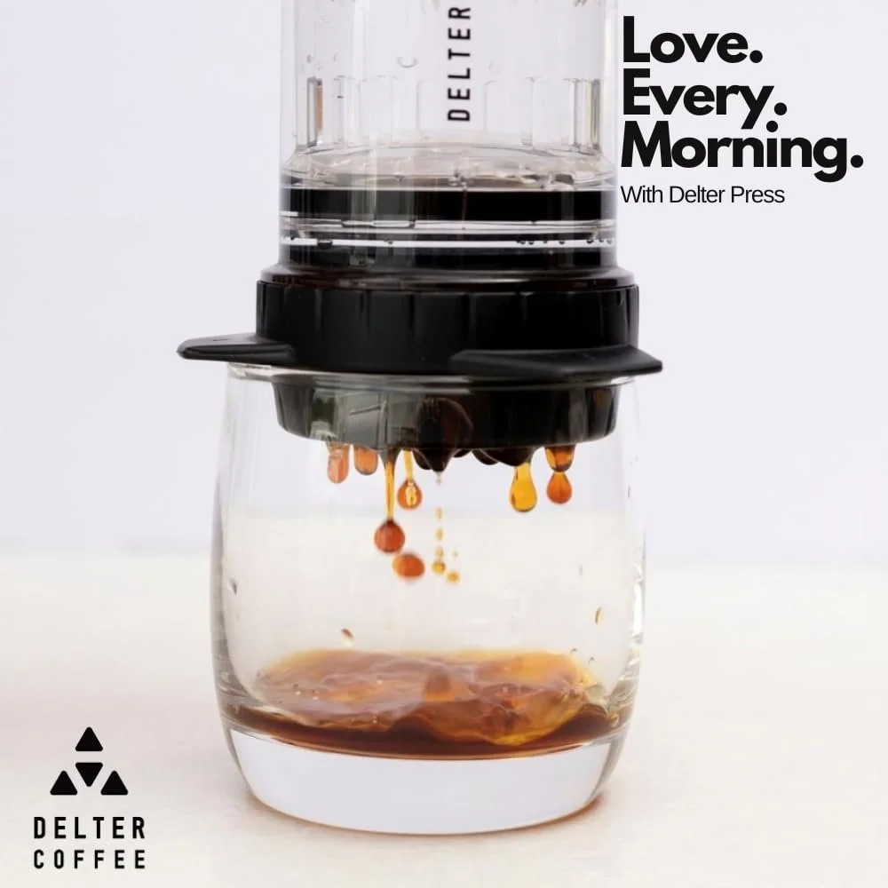 Кофейный пресс Delter Coffee Press 400 мл дымчато-серый, фото №3