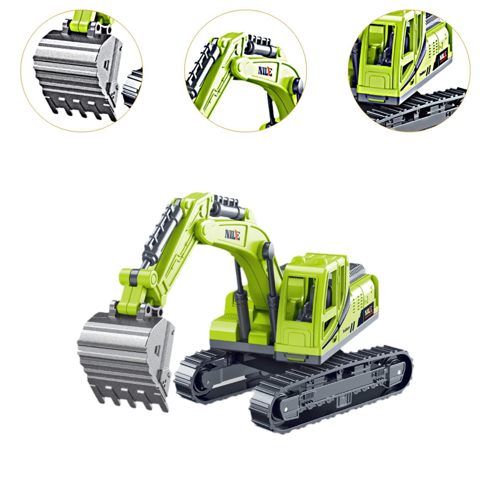 Игрушка Игрушечная строительная техника Technical Toy для детей Зелёный, фото №3