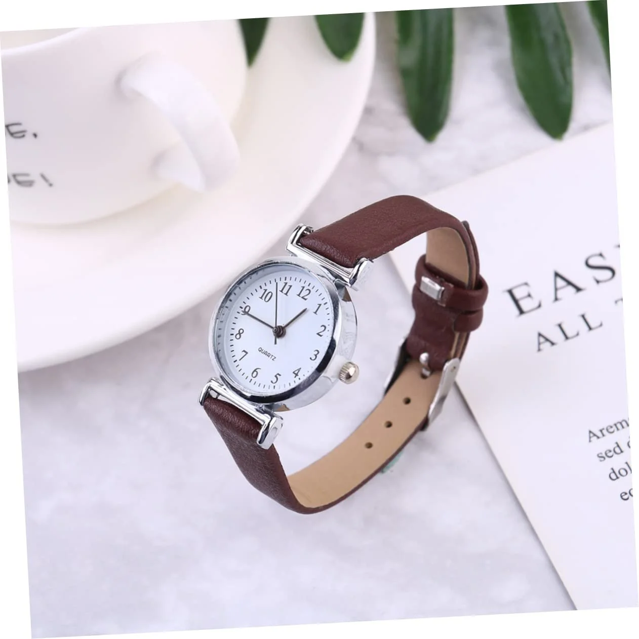 Набор Мужские часы OATIPHO 2 шт Кварцевые часы для студентов Черный, фото №6