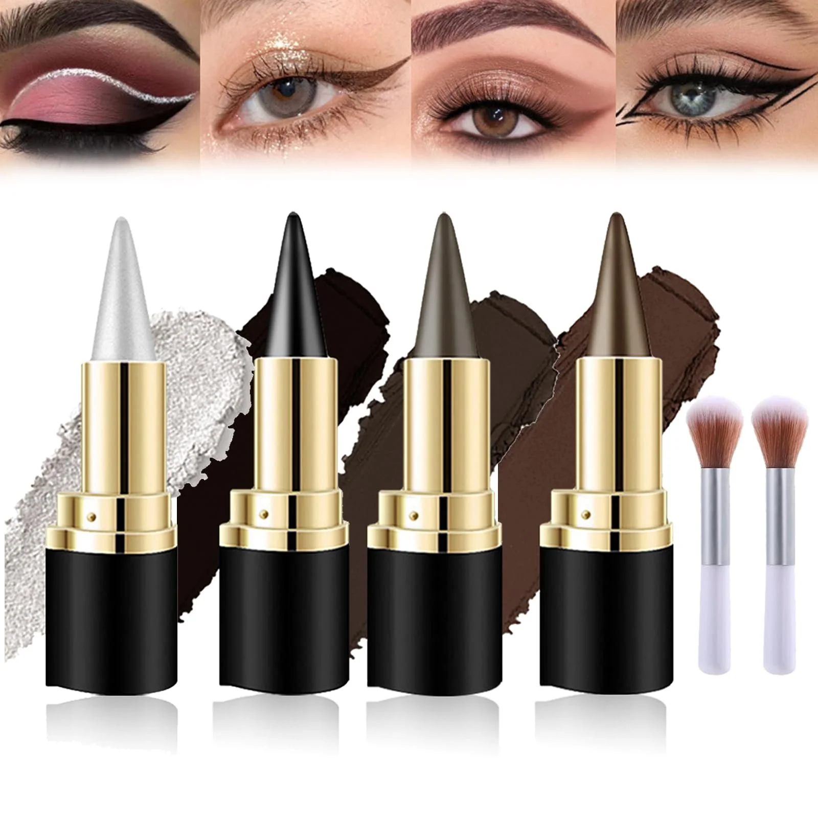 Карандаш Ayky Gel Eyeliner Чёрный (4Mix), фото №1