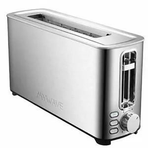 Купити Тостер з одним довгим слотом Mywave Ceylan 1 для 2 скибочок, нержавіюча сталь, сірий - Фото 1 Тостер з одним довгим слотом Mywave Ceylan 1 для 2 скибочок, нержавіюча сталь, сірий - Фото 1
