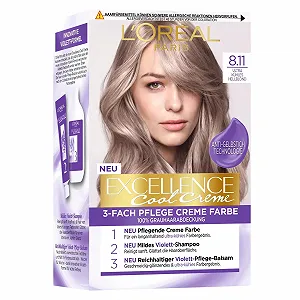 Фарба для волосся L'Oréal Paris Excellence Cool Creme 8.11 Ultra Ash Light Blonde - Фото 1