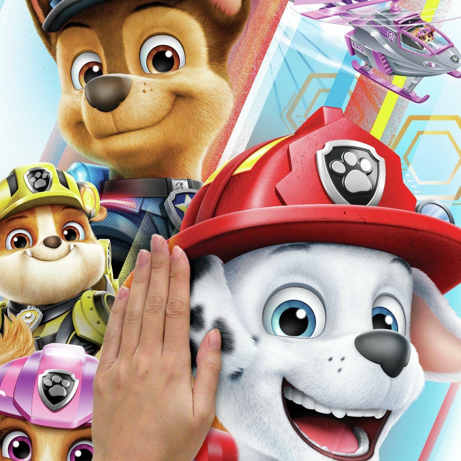Наклейка на стену Paw Patrol Movie Junior 92 x 42 см виниловая, фото №4 Наклейка на стену Paw Patrol Movie Junior 92 x 42 см виниловая, фото №4
