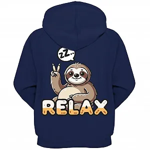 Худі Spaß Kostet для хлопчиків та дівчаток Sloth No Buck Relax з кумедними малюнками - Фото 1