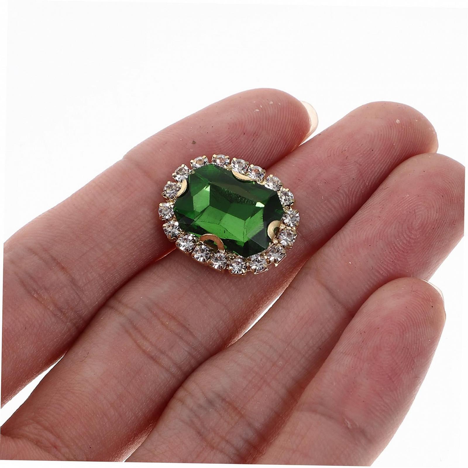 Набор страз из стекла 20 шт. для платьев, изысканные маленькие стразы, декор для одежды, медные стразы для шитья, чехол для мобильного телефона, изделия, фото №3