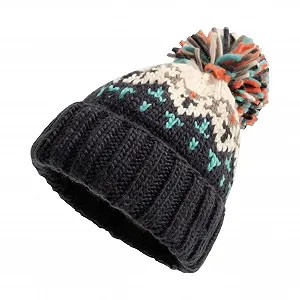 Зимняя шапка с помпоном - Фото 1