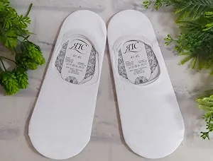 Сліди унісекс-шкарпетки білі - Фото 1