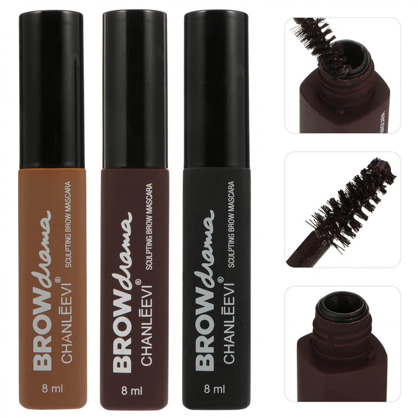 Гель-крем для брів Beaupretty Фіксуючий Триколірний Водостійкий Пластиковий, фото №6