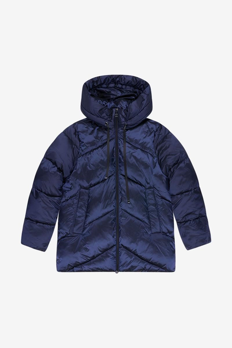 Пуховая куртка Le Temps des Cerises Kilia Темно-синий, фото №7