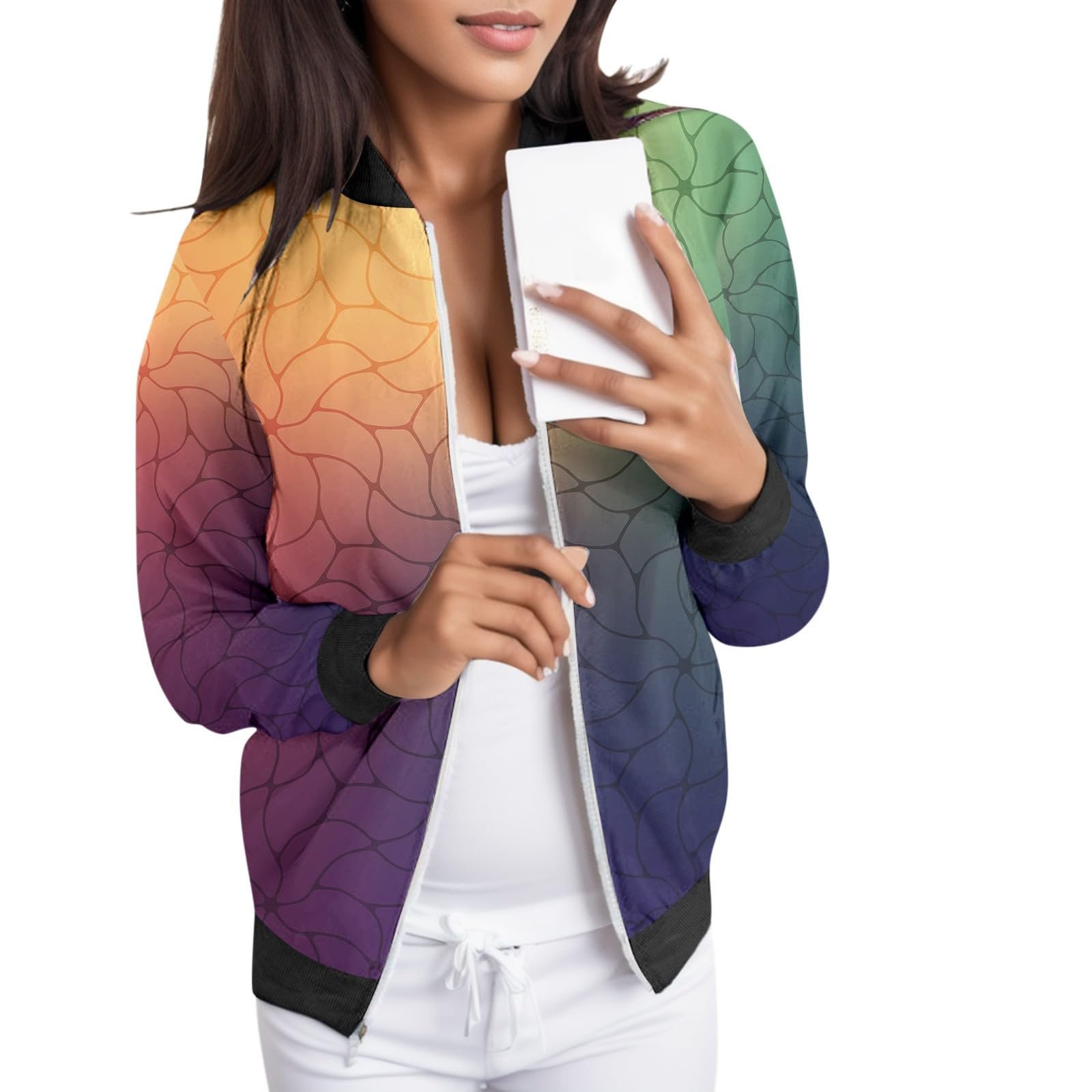 Куртка-бомбер Жіноча, фото №1 Куртка-бомбер Жіноча, фото №1