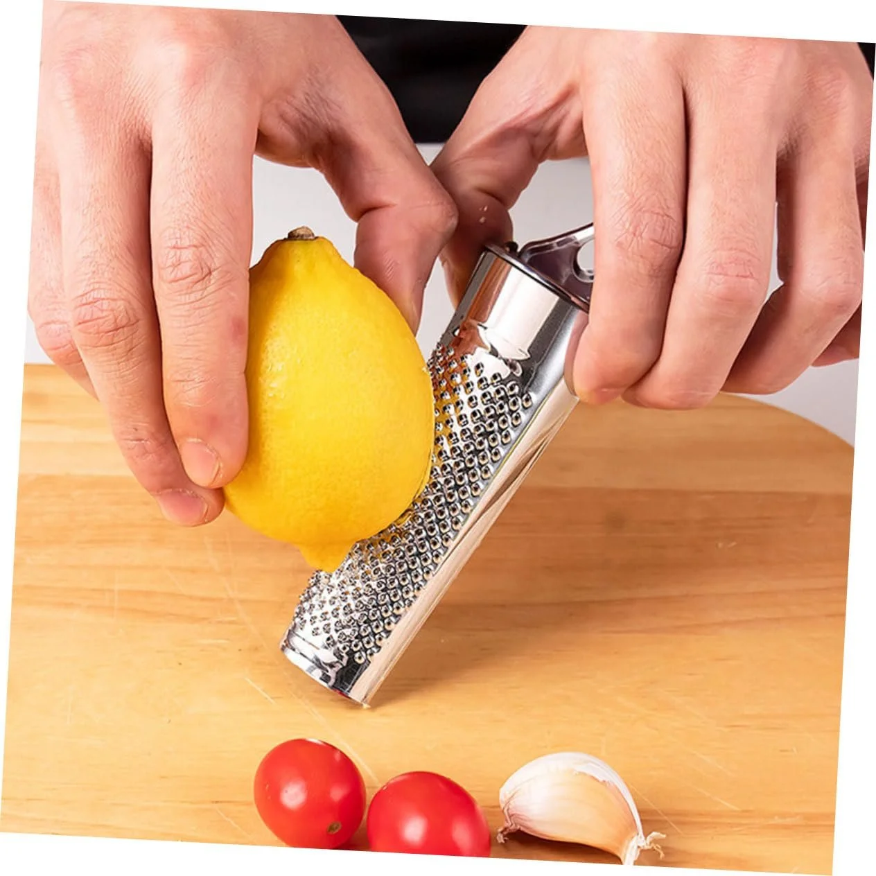 Терка Edelstah Multifunktional для імбиру, часнику, цедри лимона, сиру, горіхів та фруктів, фото №9 Терка Edelstah Multifunktional для імбиру, часнику, цедри лимона, сиру, горіхів та фруктів, фото №9