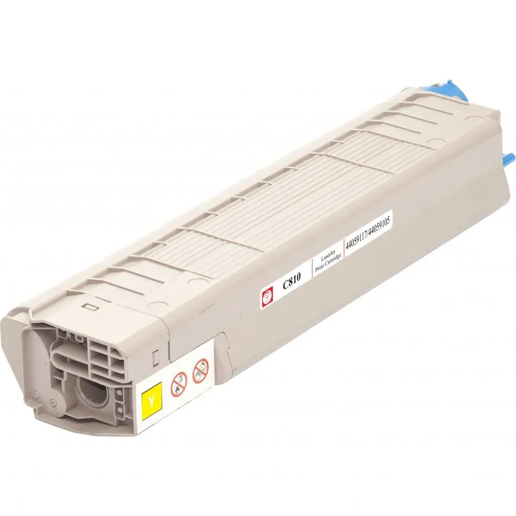 Тонер-картридж BASF OKI C810 Yellow 44059117/44059105 (KT-C810Y), фото №3 Тонер-картридж BASF OKI C810 Yellow 44059117/44059105 (KT-C810Y), фото №3