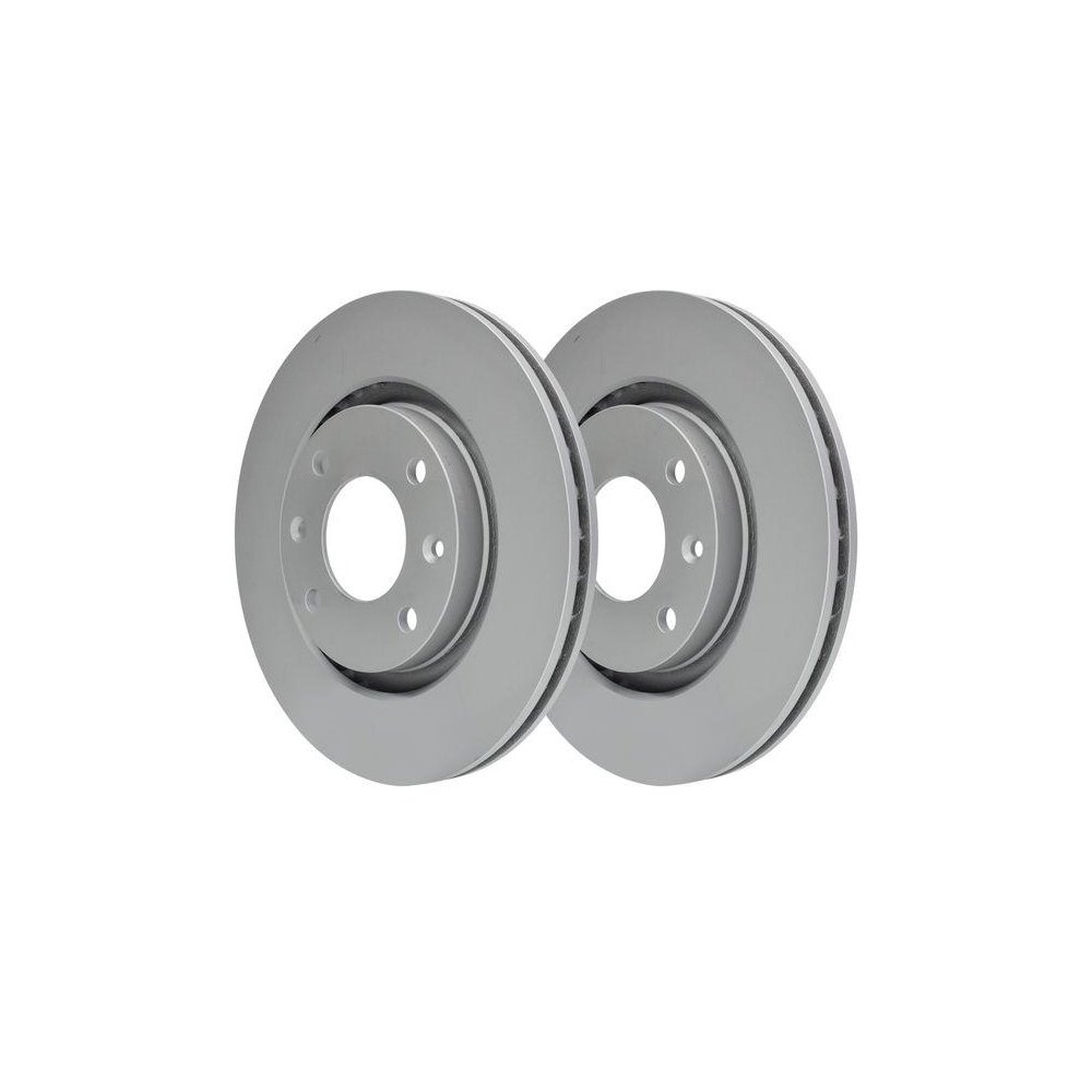 Гальмівний диск ATE 24.0122-0194.1 для CITROËN OPEL PEUGEOT VAUXHALL, передня вісь, фото №2