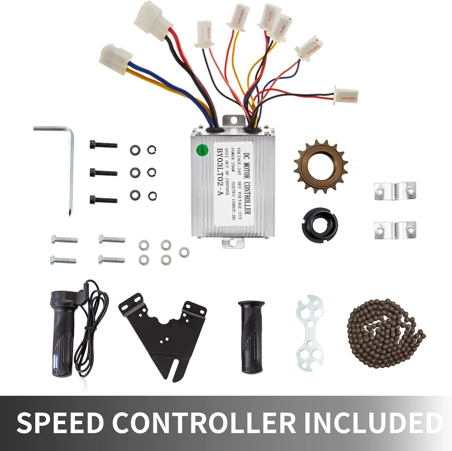 Набор двигателя для картинга VEVOR ‎/ 250 Вт / 2700 об/мин, фото №6