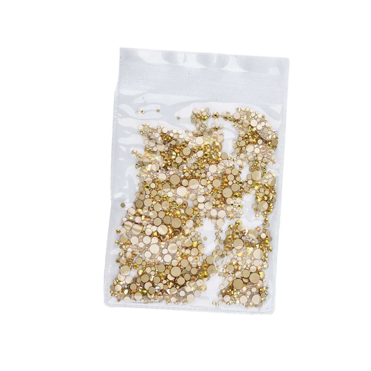 Стразы для ногтей POPETPOP 1440 штук, плоские стразы, каплевидные стразы-самоцветы для ногтей, 3D блестки, маникюрные украшения, фото №1