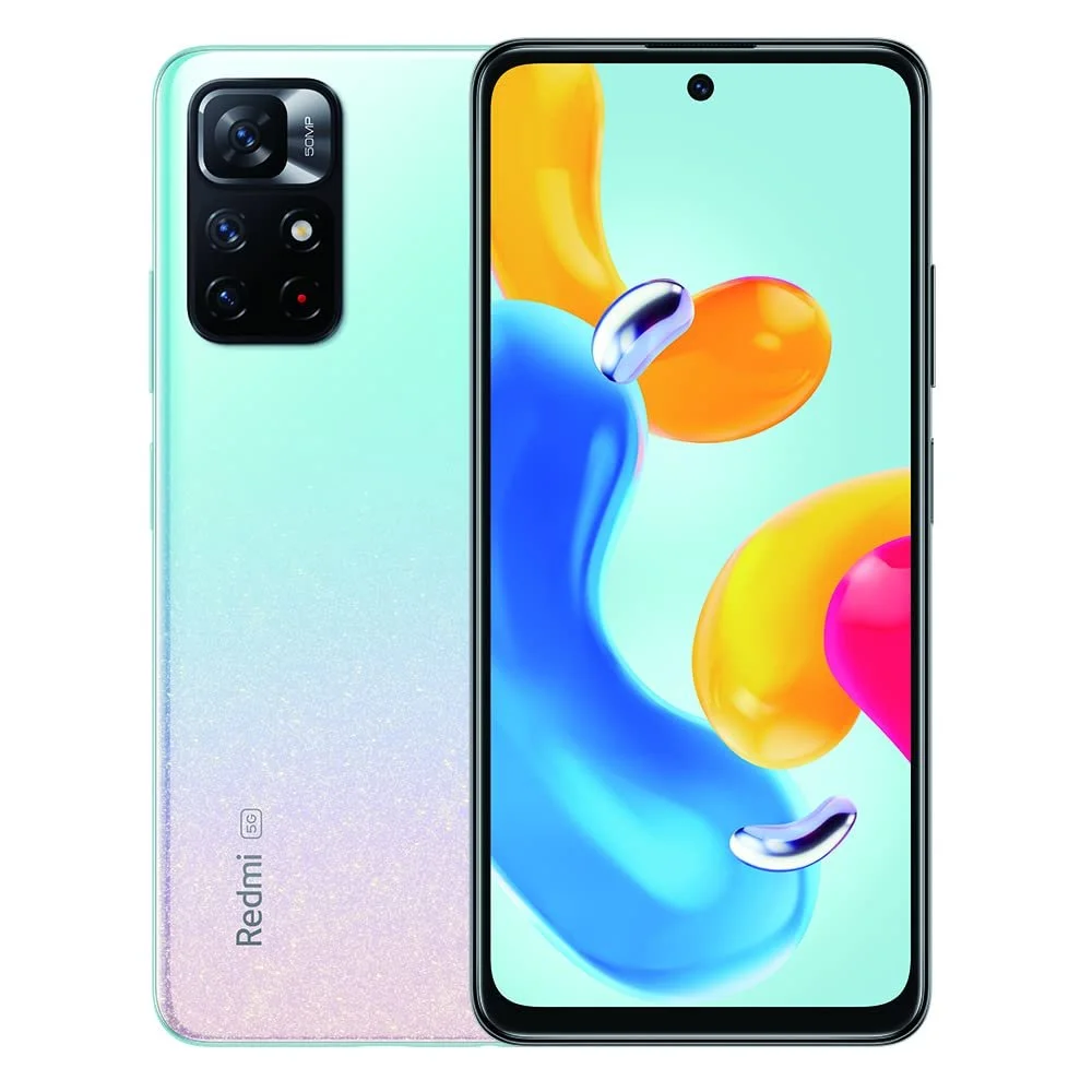 Смартфон Xiaomi Redmi Note 11S 5G MTK Dimensity 810 50MP 4/64GB Blue, фото №1