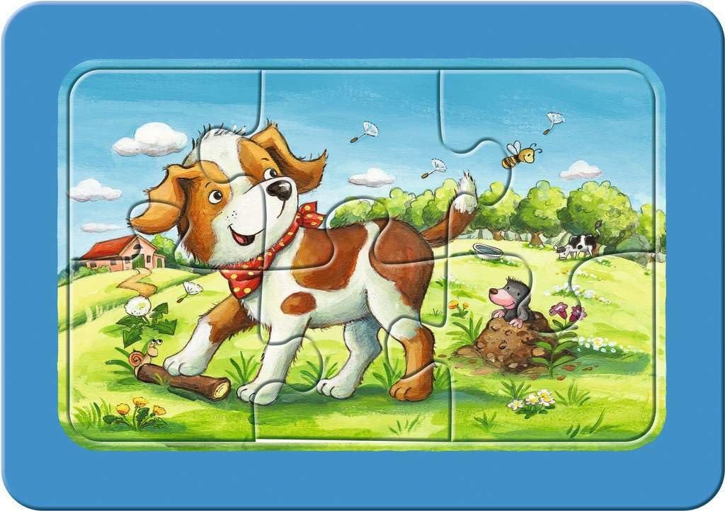 Пазл Ravensburger My First Puzzle 07062 My Animal Friends 3 x 6 елементів, фото №4