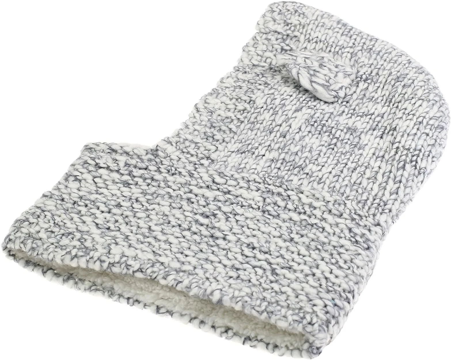 В'язана шапка-капюшон для дівчаток Magracy, зимова, тепла з вушками, фото №6 В'язана шапка-капюшон для дівчаток Magracy, зимова, тепла з вушками, фото №6