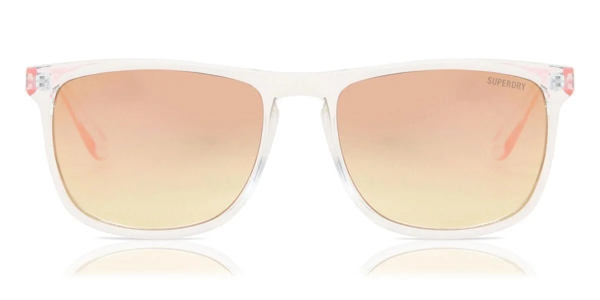 Сонцезахисні окуляри Superdry Shockwave Coral/Crystal, прозорий, розмір Unit, фото №1