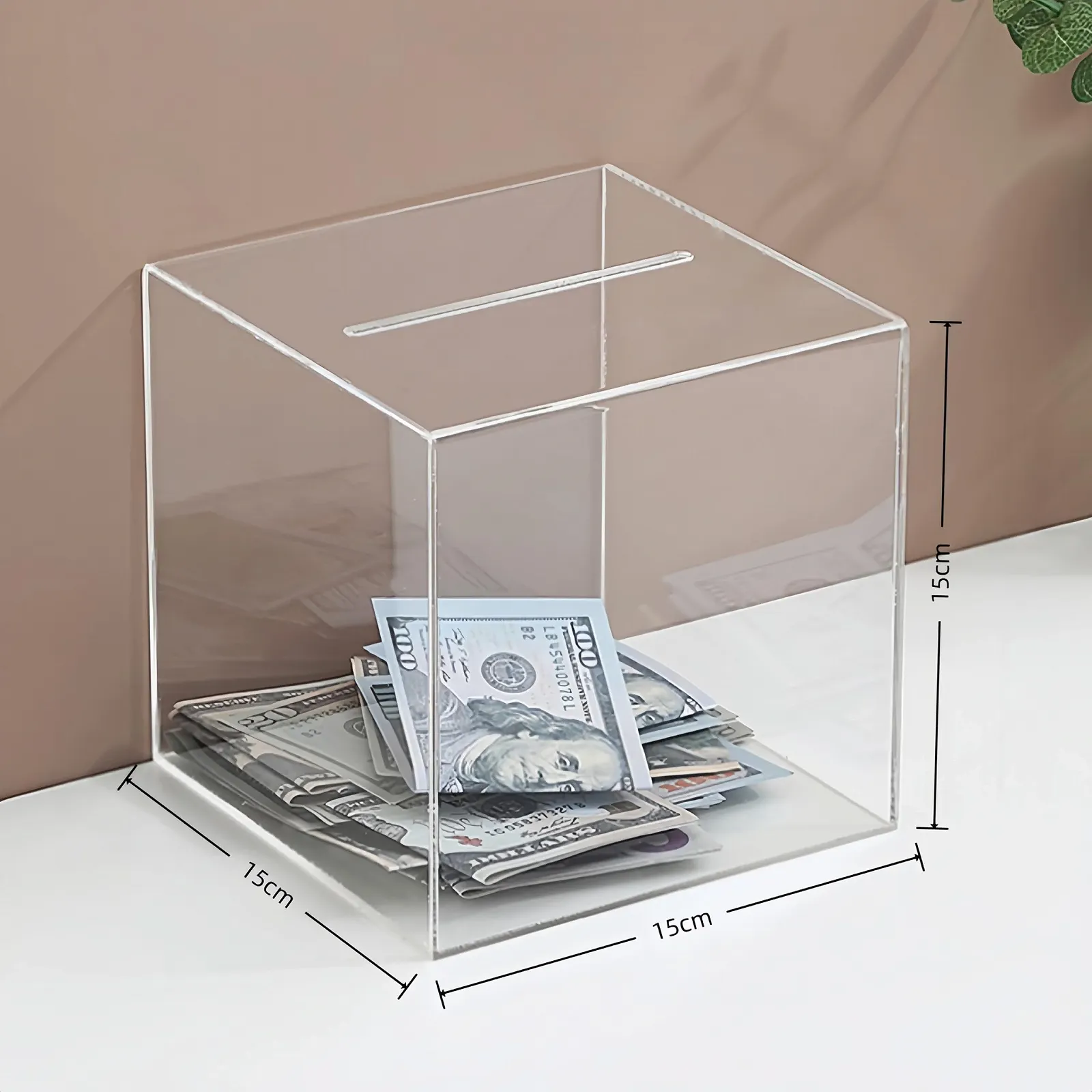 Скарбничка Акрилова Прозора Невідкривна, фото №5