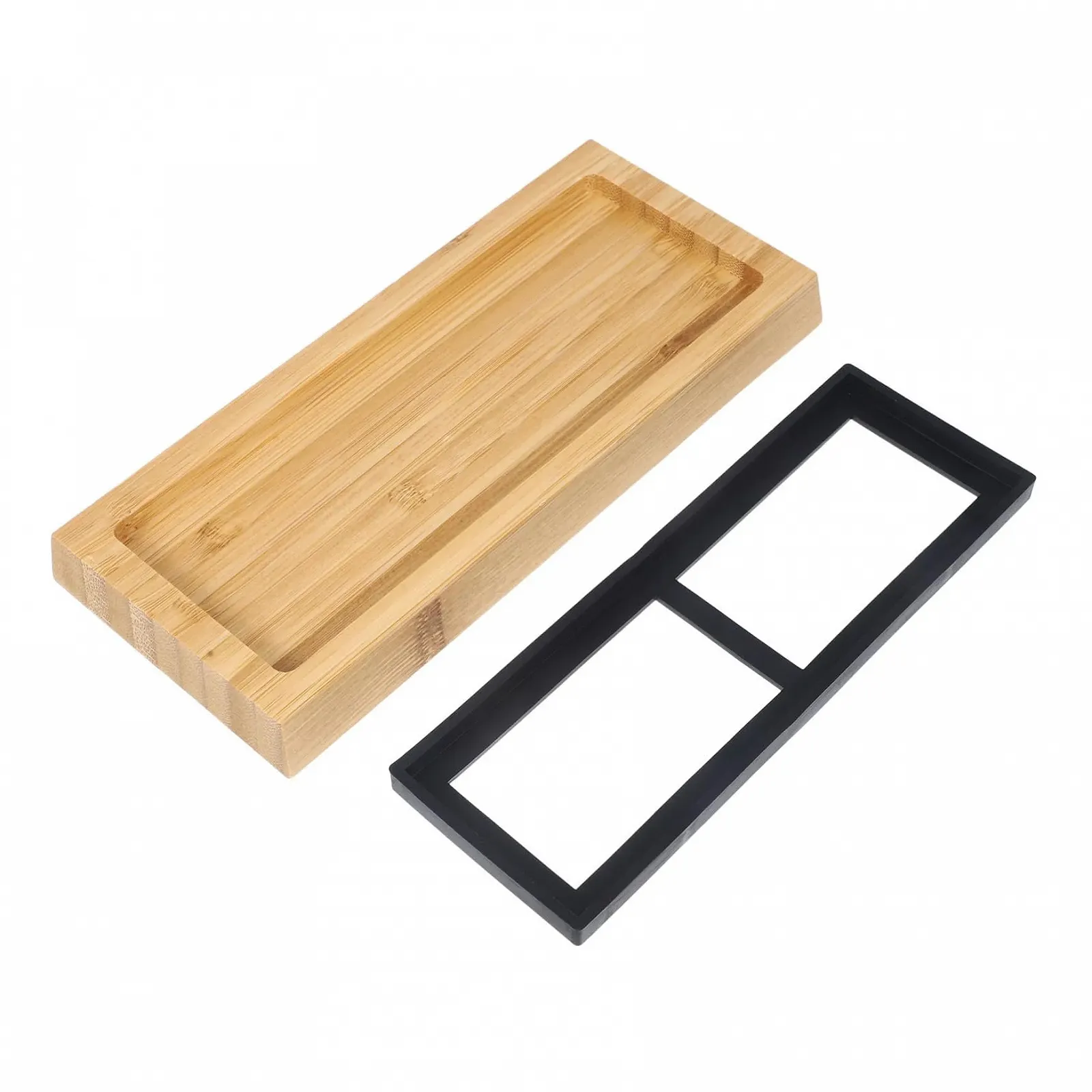 Тримач для точильного каменю Uonlytech дерев'яний з нековзною силіконовою основою, фото №1