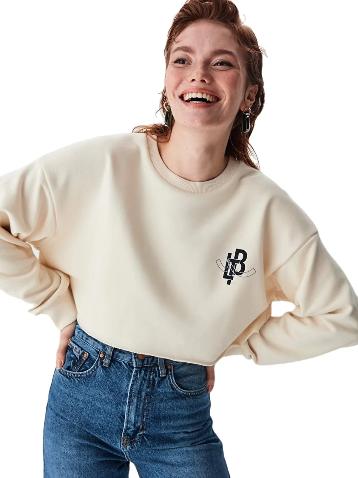 Свитер LTB Jeans Cafepe 13117 Coconut Milk, XL, фото №1