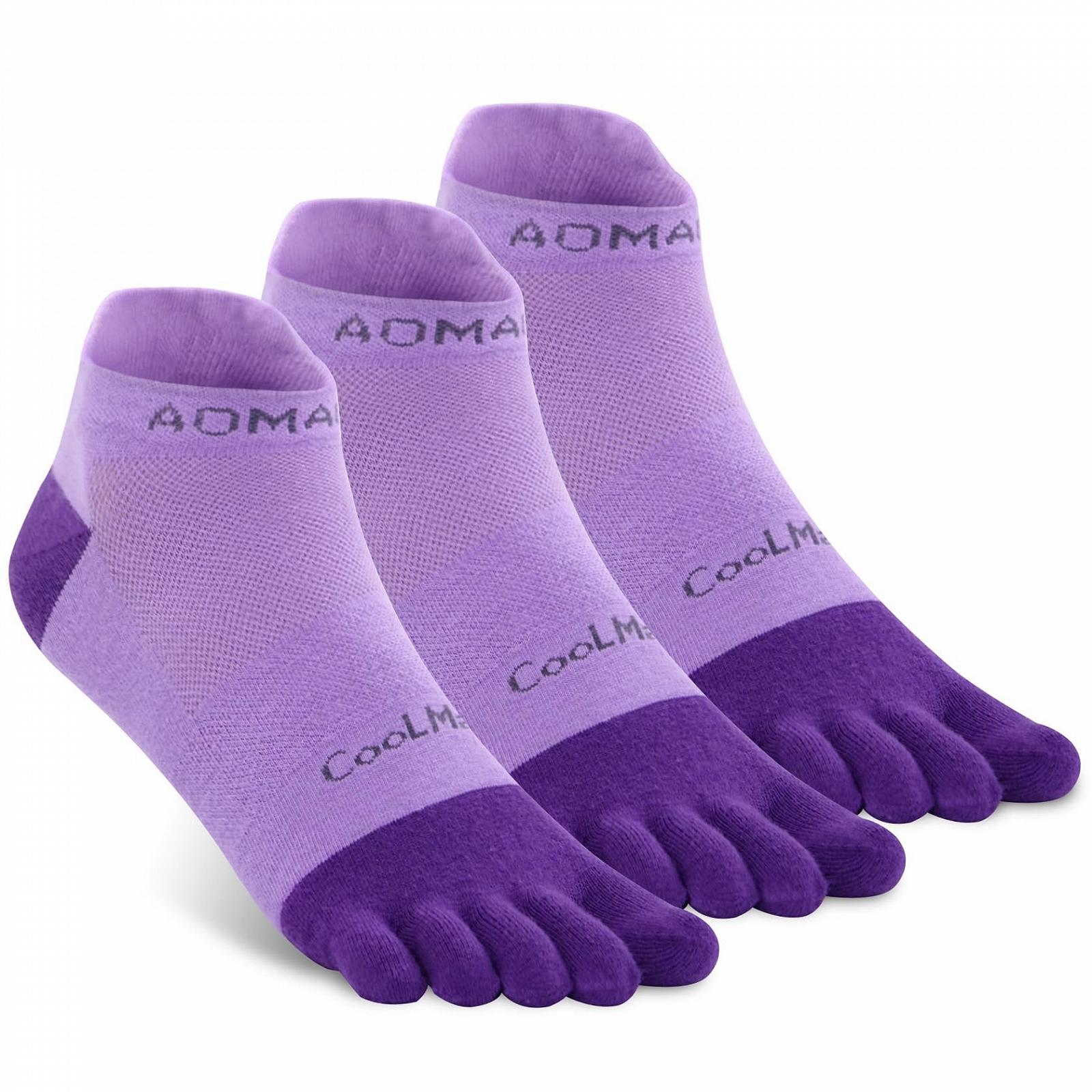 Носки для пальцев ног LIKLOX Мужские/Женские CoolMax High Performance Athletics Running Five Finger Sports Socks, фото №1