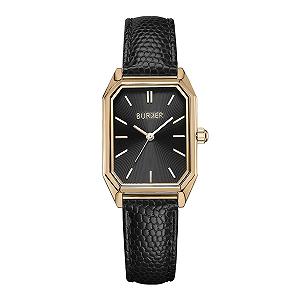 Часы женские BURKER Isabell прямоугольные аналоговые кварцевые наручные часы водонепроницаемые 3 ATM нержавеющая сталь - 28 мм - Фото 1