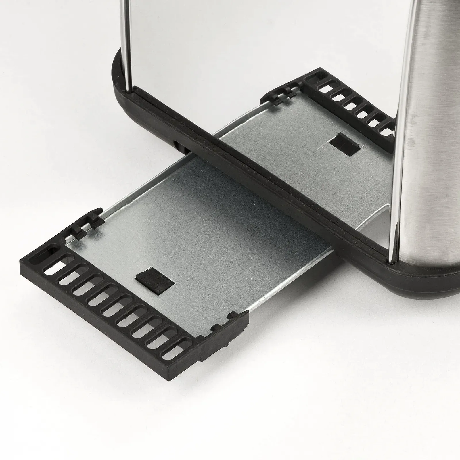 Тостер Girmi TP57 800 Вт Корпус из нержавеющей стали и щипцы Большие слоты Таймер 8 уровней приготовления Автоматическое выключение Сборник для крошек, фото №4