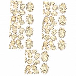 Украшения для ногтей FRCOLOR 100 шт металлические украшения для маникюра блестящие камни для натуральных и искусственных ногтей - Фото 1