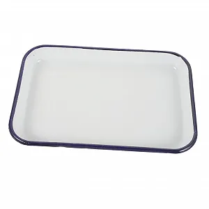 Деко Homoyoyo прямокутне емальоване термостійке біле - Фото 1