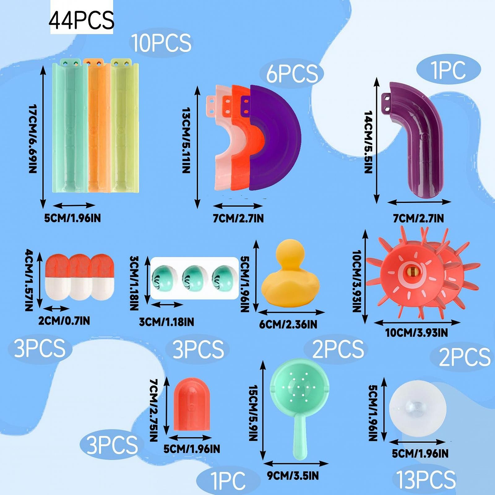 Игрушка для ванны своими руками Малыш, 44 штуки, фото №2
