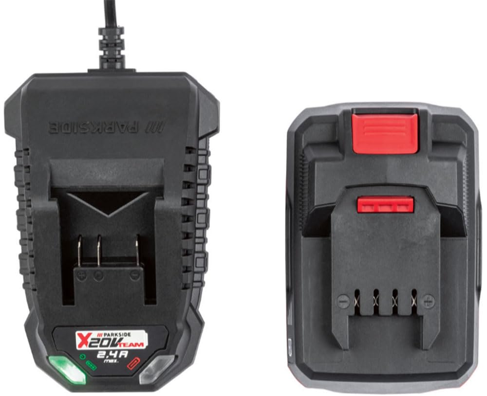 Дрель-шуруповерт Parkside Performance® PABSP 20 Li C3 20 В Беспроводной с аккумулятором (2 Ач) и зарядным устройством (2,4 А), фото №5