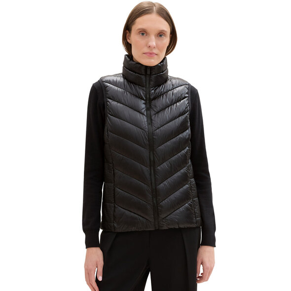 Безрукавка LIGHT WEIGHT VEST 1041486-14482 Tom Tailor Чорний L, фото №1