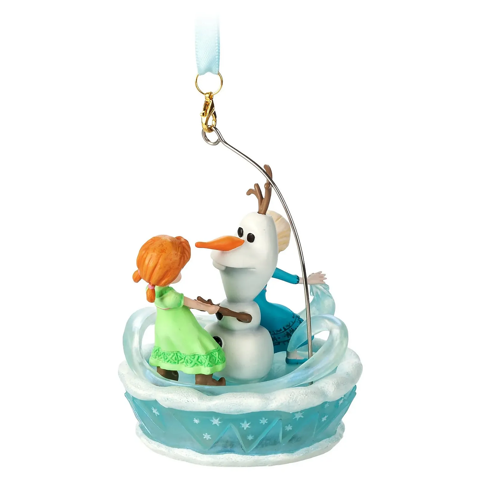 Фігурка Disney Anna, Elsa and Olaf Singing Live Magic Sketchbook Ornament Frozen, фото №4
