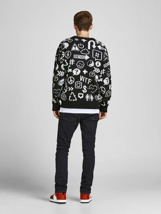 Пуловер JORINFO KNIT CREW NECK KA KNT21 12206845 Fit:WIDE Jack&Jones  XL, фото №2