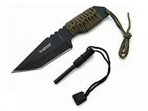 Ніж тактичний KOSxBO® BW з кременем і паракордом synthetic.ua - Фото 1