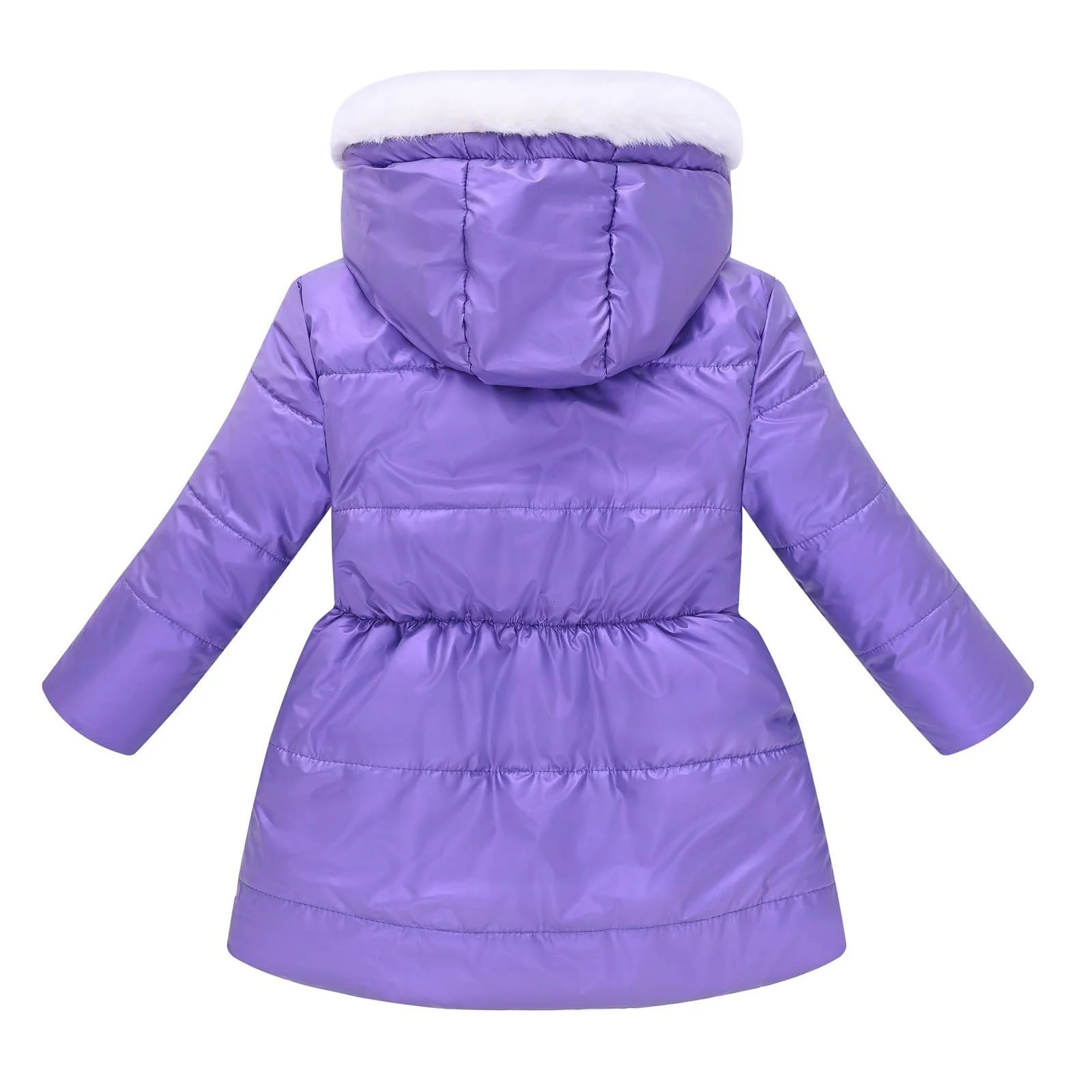 Зимова куртка для дівчаток і хлопчиків, стьобана куртка, фото №2