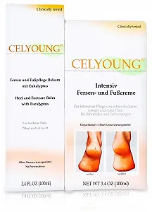 Крем-бальзам для ног Celyoung Intensive Heel интенсивный для пяток 2 x 100 мл - Фото 1